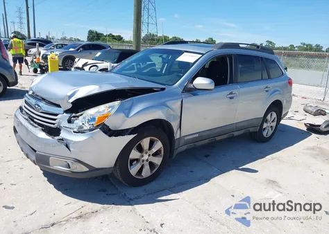 2012 Subaru Outback 2.5I Premium from USA, damaged, VIN 4S4BRBGC7C3295204